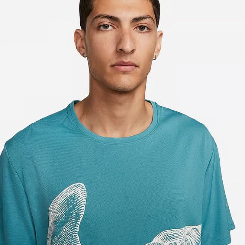 Tee-Shirt Running Os Bleu