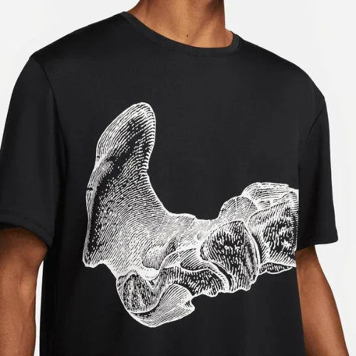 Tee-Shirt Running Os Noir