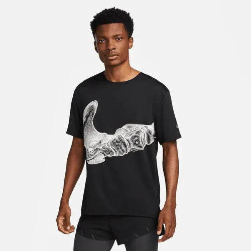 Tee-Shirt Running Os Noir