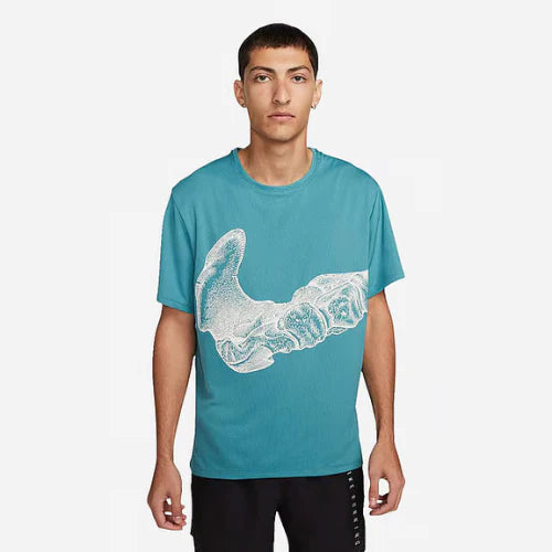 Tee-Shirt Running Os Bleu