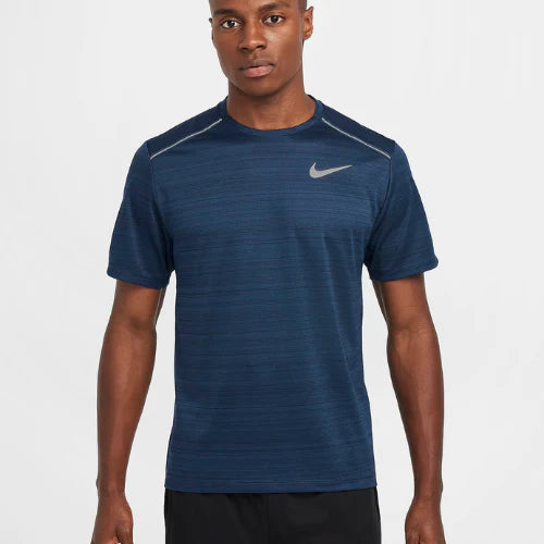 Tee-Shirt Running Miler Bleu